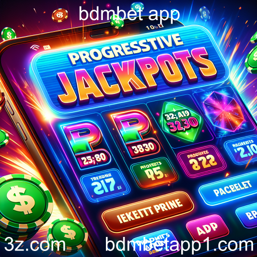 A Emoção dos Jackpots Progressivos no bdmbet App